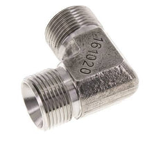 90° L-Koppeling G3/4" Hoge Druk RVS 60° Conus 325bar Hydrauliek