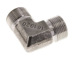 90° L-Koppeling G3/4" Hoge Druk RVS 60° Conus 325bar Hydrauliek