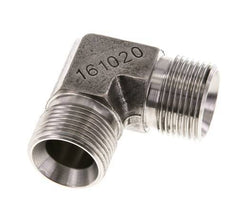 90° L-Koppeling G3/4" Hoge Druk RVS 60° Conus 325bar Hydrauliek