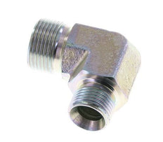 90° L-Koppeling Reducerende Fitting G1/2 '' X G3/4 '' Hoge Druk Staal 60° Conus 325bar Hydrauliek