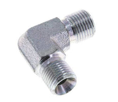 90° L-Koppeling G1/8'' Hoge Druk Staal 60° Conus 400bar Hydrauliek