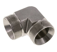 90° L-Koppeling G2'' Hoge Druk RVS 60° Conus 175bar Hydrauliek