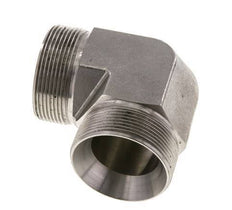 90° L-Koppeling G2'' Hoge Druk RVS 60° Conus 175bar Hydrauliek