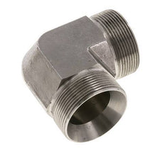 90° L-Koppeling G2'' Hoge Druk RVS 60° Conus 175bar Hydrauliek
