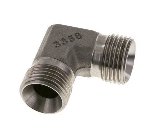 L-Koppeling G1/2" Binnendraad Hoge Druk RVS 350bar Hydrauliek