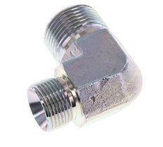 90° L-Verloopkoppeling G3/4 '' X G1 '' Hoge Druk Staal 60° Conus 225bar Hydrauliek