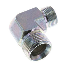 90° L-Verloopkoppeling G3/4 '' X G1 '' Hoge Druk Staal 60° Conus 225bar Hydrauliek