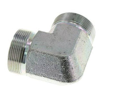 90° L-Koppeling G2'' Hoge Druk Staal 60° Conus 175bar Hydrauliek