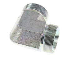 90° L-Koppeling G2'' Hoge Druk Staal 60° Conus 175bar Hydrauliek
