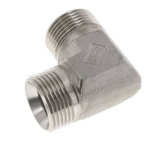 90° L-Koppeling G1'' Hoge Druk RVS 60° Conus 225bar Hydrauliek