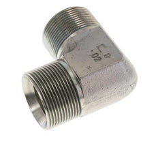 90° L-Koppeling G1 1/2'' Hoge Druk Staal 60° Conus 190bar Hydrauliek