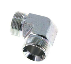 90° L-Koppeling G1 1/4'' Hoge Druk Staal 60° Conus 190bar Hydrauliek