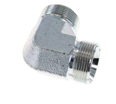 90° L-Koppeling G1 1/4'' Hoge Druk Staal 60° Conus 190bar Hydrauliek