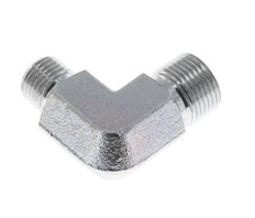 90° L-Koppeling Reducerende Fitting G1/4 '' X G3/8 '' Hoge Druk Staal 60° Conus 325bar Hydrauliek
