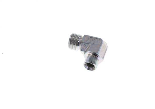 90° L-Koppeling Reducerende Fitting G3/8 '' X G1/2 '' Hoge Druk Staal 60° Conus 325bar Hydrauliek
