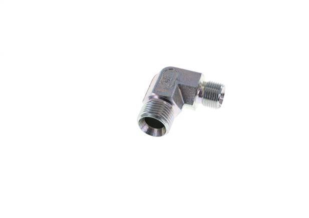 90° L-Koppeling Reducerende Fitting G3/8 '' X G1/2 '' Hoge Druk Staal 60° Conus 325bar Hydrauliek