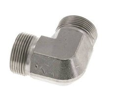 90° L-Koppeling G1 1/4'' Hoge Druk RVS 60° Conus 190bar Hydrauliek