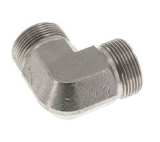 90° L-Koppeling G1 1/4'' Hoge Druk RVS 60° Conus 190bar Hydrauliek