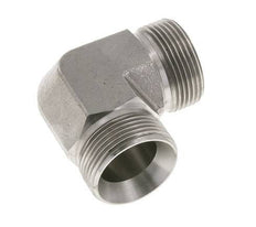 90° L-Koppeling G1 1/4'' Hoge Druk RVS 60° Conus 190bar Hydrauliek