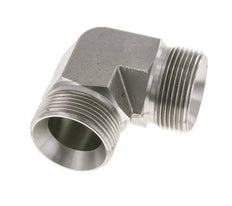 90° L-Koppeling G1 1/4'' Hoge Druk RVS 60° Conus 190bar Hydrauliek