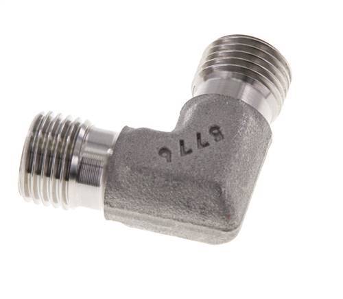 L-Koppeling G1/4" Binnendraad Hoge Druk RVS 350bar Hydrauliek