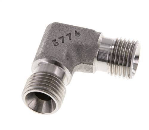 L-Koppeling G1/4" Binnendraad Hoge Druk RVS 350bar Hydrauliek