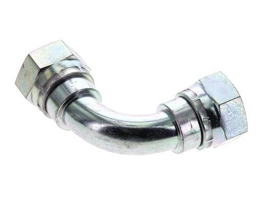 90° L-Koppeling G3/4 '' Binnendraad Hoge Druk Staal 60° Conus 175bar Hydrauliek