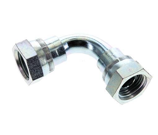 L-Koppeling G1/2" Binnendraad Hoge Druk Staal 350bar Hydrauliek