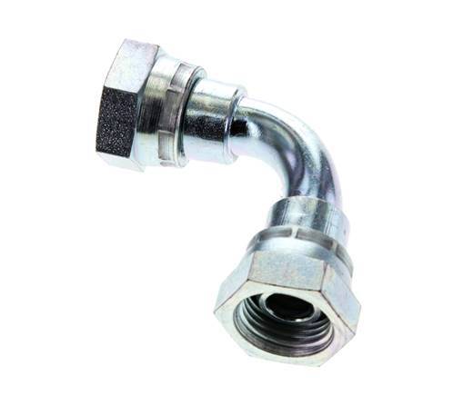 L-Koppeling G1/2" Binnendraad Hoge Druk Staal 350bar Hydrauliek