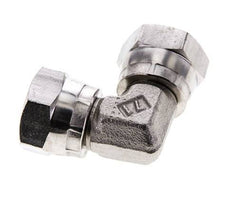 90° L-Koppeling G3/8 '' Binnendraad Hoge Druk RVS 60° Conisch 425bar Hydrauliek