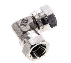 90° L-Koppeling G3/8 '' Binnendraad Hoge Druk RVS 60° Conisch 425bar Hydrauliek