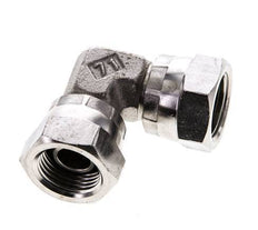 90° L-Koppeling G3/8 '' Binnendraad Hoge Druk RVS 60° Conisch 425bar Hydrauliek