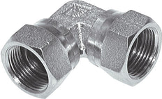 90° L-Koppeling G2'' Binnendraad Hoge Druk Staal 60° Conus 75bar Hydrauliek