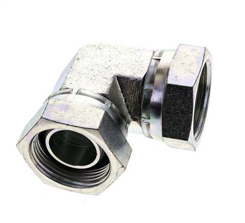 L-Koppeling G1/1/4" Binnendraad Koppeling Hoge Druk Staal 350bar Hydrauliek