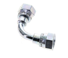 90° L-Koppeling G1/4 '' Binnendraad Hoge Druk Staal 60° Conisch 575bar Hydrauliek
