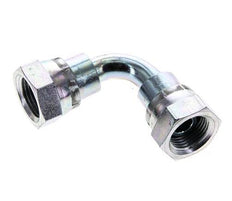 90° L-Koppeling G3/8'' Binnendraad Hoge Druk Staal 60° Conisch 425bar Hydrauliek
