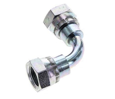 90° L-Koppeling G3/8'' Binnendraad Hoge Druk Staal 60° Conisch 425bar Hydrauliek
