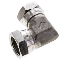 L-Koppeling G1/60" Binnendraad Hoge Druk RVS 350bar Hydrauliek