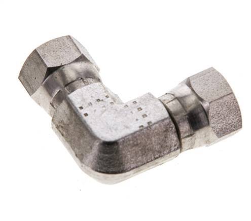 L-Koppeling G1/8" Binnendraad Hoge Druk RVS 350bar Hydrauliek