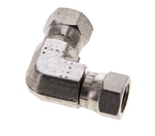 L-Koppeling G1/8" Binnendraad Hoge Druk RVS 350bar Hydrauliek