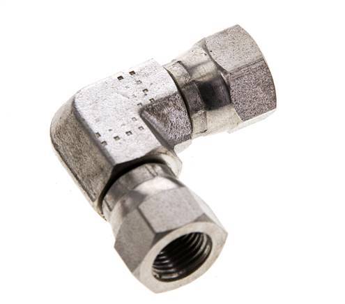 L-Koppeling G1/8" Binnendraad Hoge Druk RVS 350bar Hydrauliek