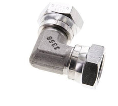 L-Koppeling G1/2" Binnendraad Hoge Druk RVS 350bar Hydrauliek