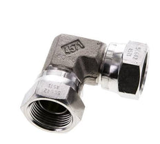 90° L-Koppeling G3/4 '' Binnendraad Hoge Druk RVS 60-Graden Conische Afdichting 175bar Hydrauliek