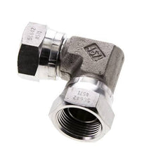 90° L-Koppeling G3/4 '' Binnendraad Hoge Druk RVS 60-Graden Conische Afdichting 175bar Hydrauliek