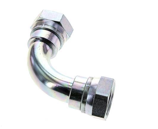90° L-Koppeling G1'' Binnendraad Hoge Druk Staal 60° Conus 150bar Hydrauliek