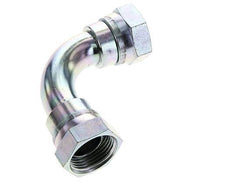 90° L-Koppeling G1'' Binnendraad Hoge Druk Staal 60° Conus 150bar Hydrauliek