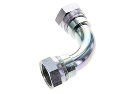 90° L-Koppeling G1'' Binnendraad Hoge Druk Staal 60° Conus 150bar Hydrauliek