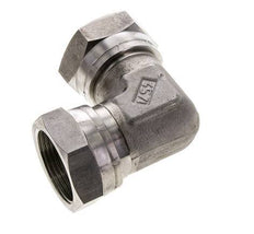 L-Koppeling G1/1/4" Binnendraad Hoge Druk RVS 350bar Hydrauliek