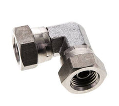 L-Koppeling G1/4" Binnendraad Hoge Druk RVS 350bar Hydrauliek