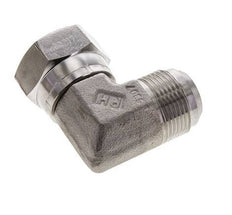 90° JIC L-Koppeling UN 1-5/16''-12 Buitendraad X Binnendraad RVS 170bar